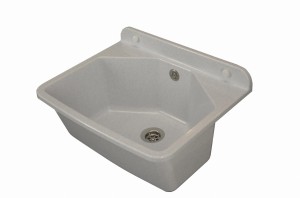 zlew komora gospodarcza FERRO DRK37/46G Ciemny Granit 