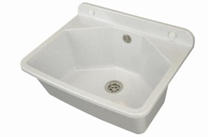 zlew komora gospodarcza FERRO DRK37/46W Jasny Granit